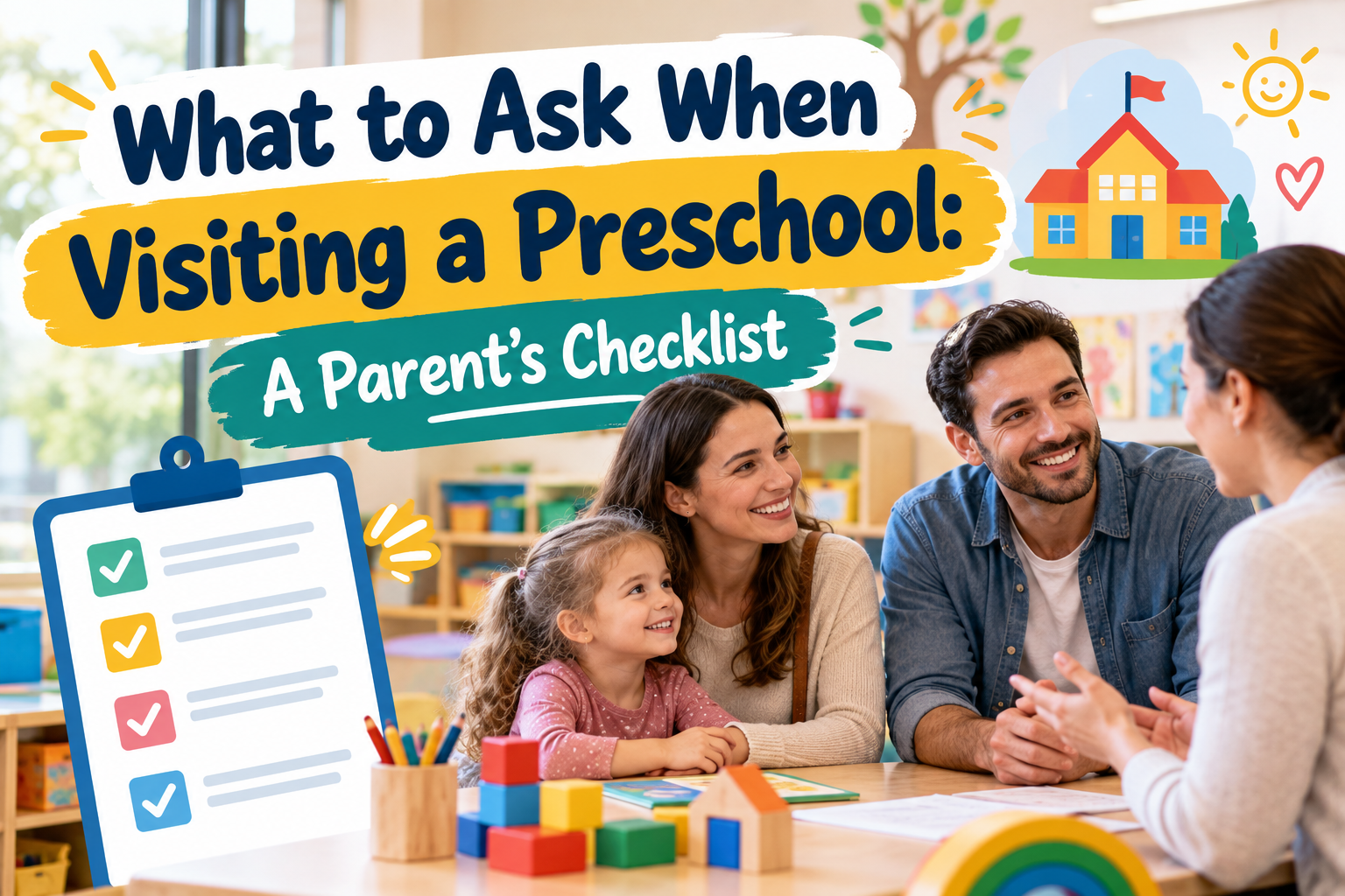 Preschool Visit Checklist: What to Ask and Look For | MyWorld Pre School