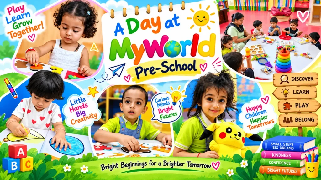 A day at myworld 